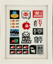 Load image into Gallery viewer, Invader &#39;Stuck Up Stickers&#39;