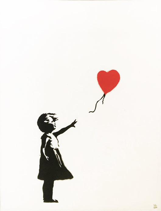 Banksy 'Girl with Balloon' (Unsigned)