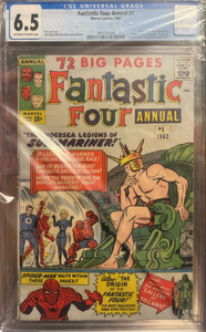 Fantastic Four Annual #1 CGC 6.5