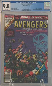 Avengers Annual #7 CGC 9.8