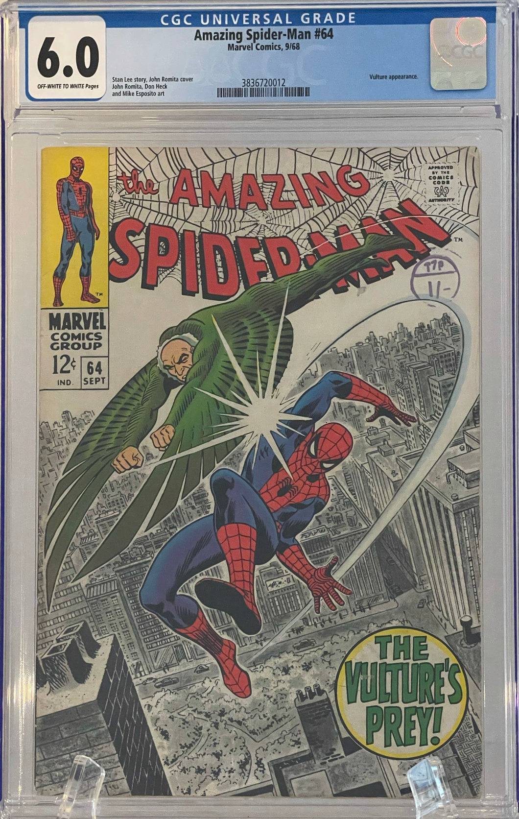 Amazing Spider-Man #64 CGC 6.0