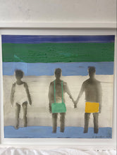 Load image into Gallery viewer, Katherine Bradford &#39;Seaside, 1 Woman, 2 Men&#39;