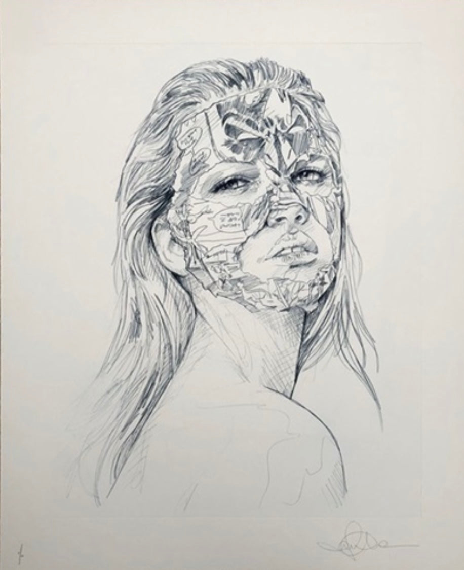 Sandra Chevrier 'La Cage Et La Trace Du Crayon (Large)'