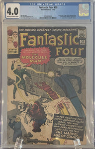 Fantastic Four #20 CGC 4.0