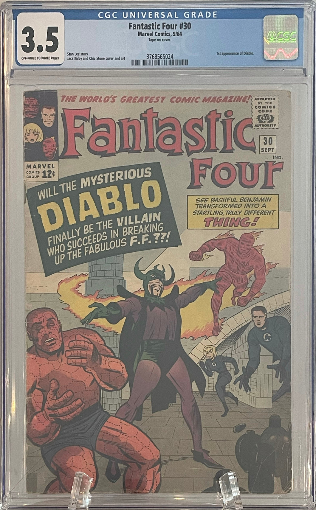 Fantastic Four #30 CGC 3.5