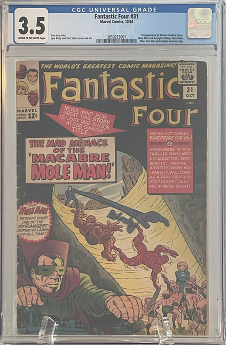 Fantastic Four #31 CGC 3.5