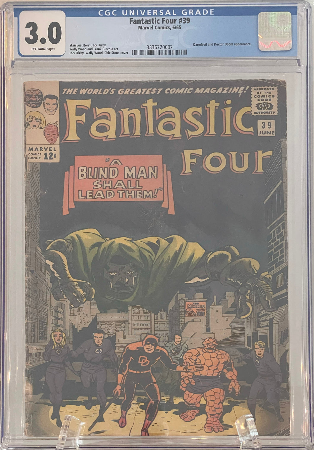 Fantastic Four #39 CGC 3.0