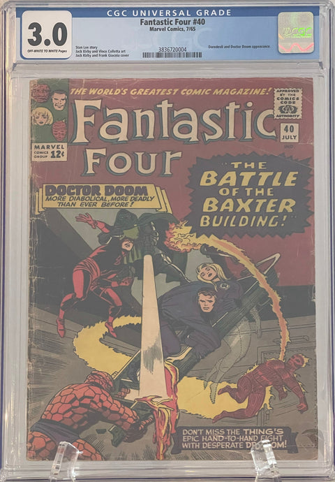 Fantastic Four #40 CGC 3.0