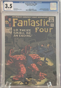 Fantastic Four #43 CGC 3.5