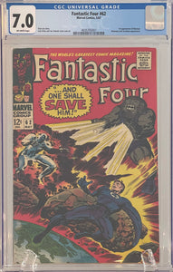 Fantastic Four #62 CGC 7.0