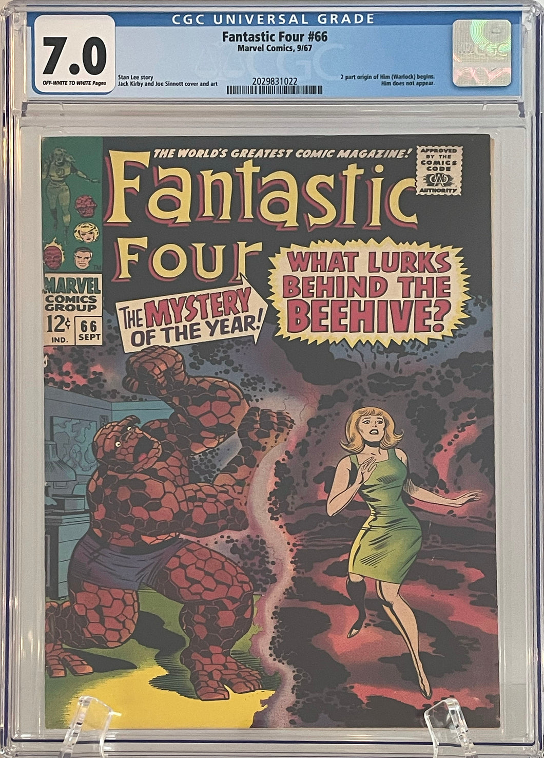 Fantastic Four #66 CGC 7.0