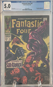 Fantastic Four #76 CGC 5.0
