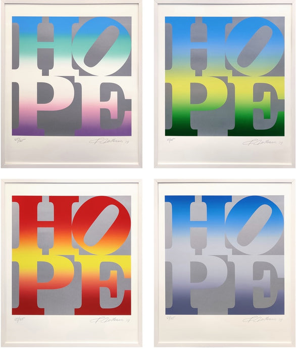 Robert Indiana 'Four Seasons of Hope' (Silver)