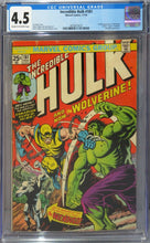 Load image into Gallery viewer, Incredible Hulk #181 CGC 4.5
