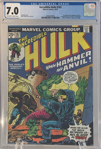 Incredible Hulk #182 CGC 7.0