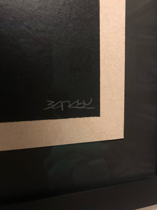 Banksy 'Banksquiat' (Signed)