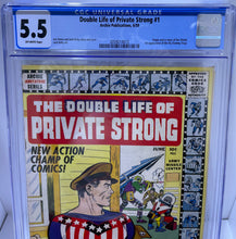 Load image into Gallery viewer, The Double Life of Private Strong #1 5.5 CGC