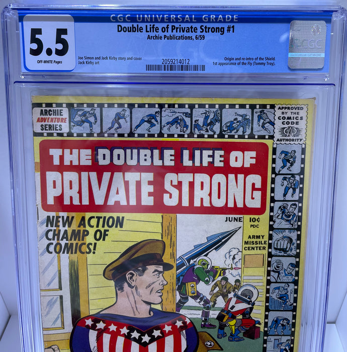 The Double Life of Private Strong #1 5.5 CGC