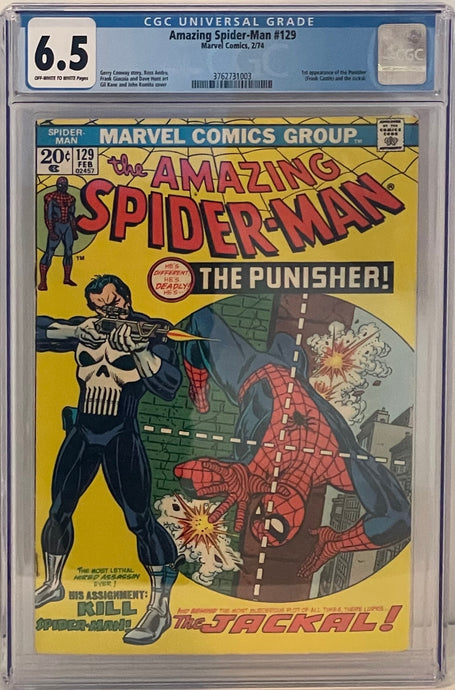 Amazing Spider-Man #129 6.5 CGC