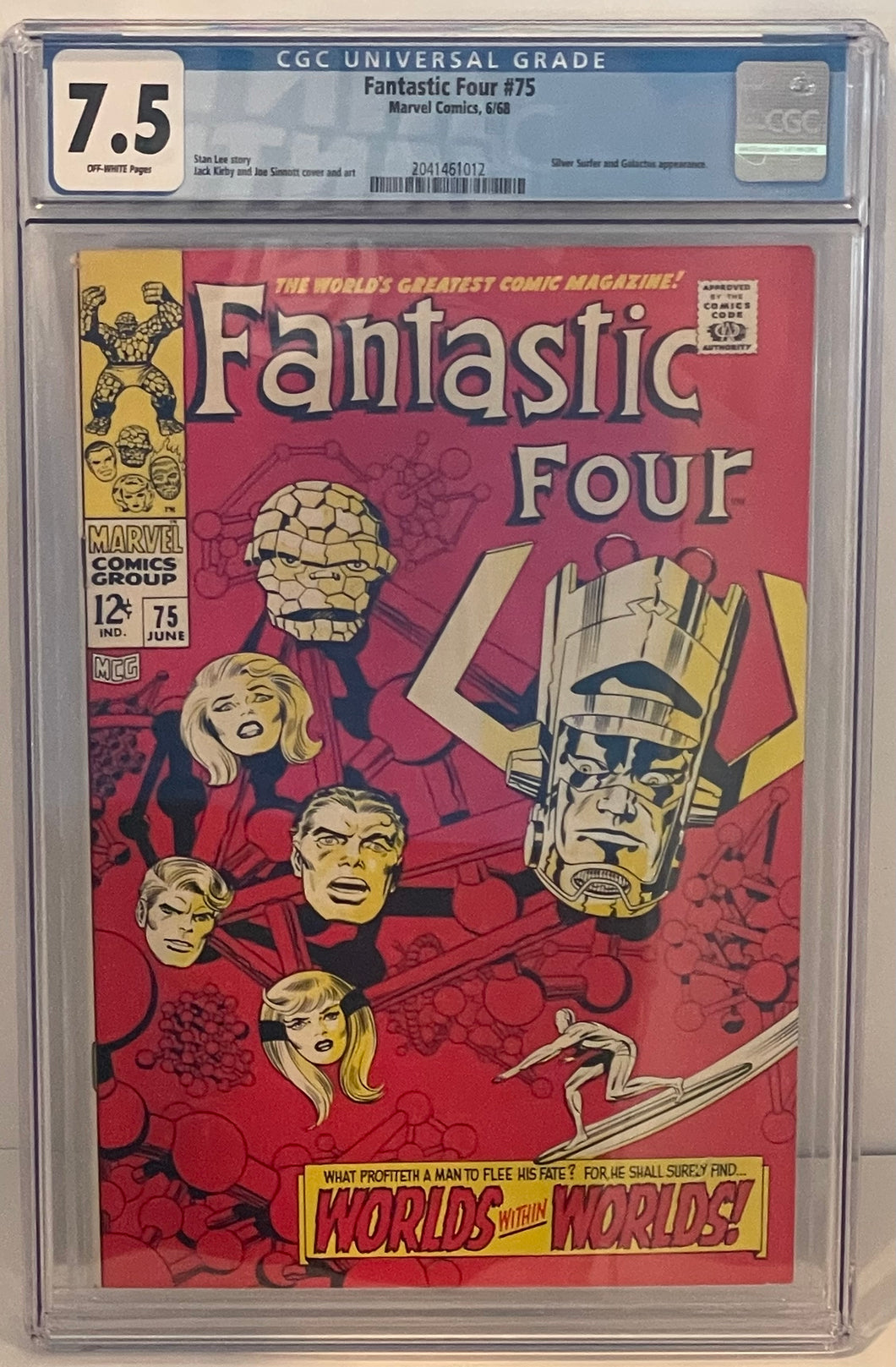 Fantastic Four #75 7.5 CGC