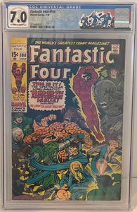 Fantastic Four #100 7.0 CGC
