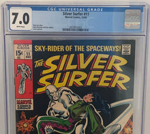Load image into Gallery viewer, The Silver Surfer #11 7.0 CGC