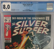 Load image into Gallery viewer, The Silver Surfer #12 8.0 CGC