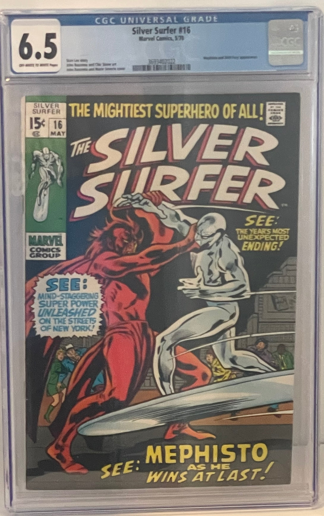 The Silver Surfer #16 6.5 CGC