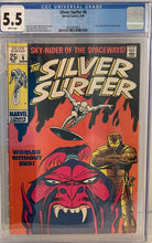 Load image into Gallery viewer, The Silver Surfer #6 5.5 CGC