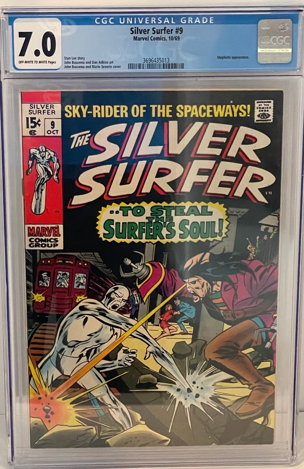 The Silver Surfer #9 7.0 CGC