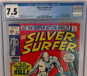 The Silver Surfer #17 7.5 CGC