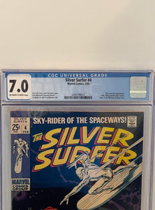The Silver Surfer #4 7.0 CGC