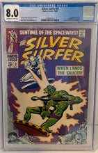 Load image into Gallery viewer, The Silver Surfer #2 8.0 CGC