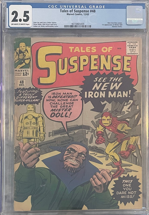 Tales of Suspense #48 2.5 CGC