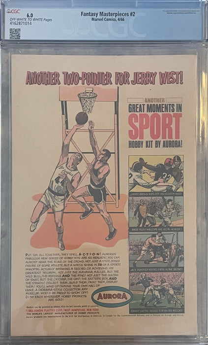 Fantasy Masterpieces #2 6.0 CGC