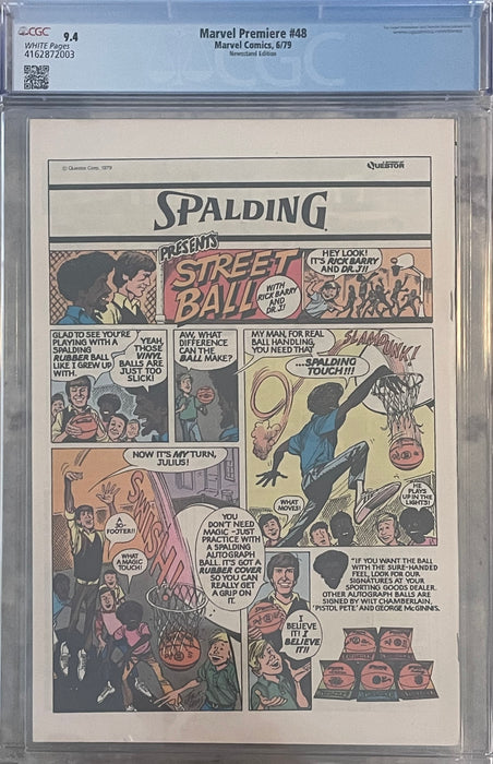 Marvel Premiere #48 9.4 CGC