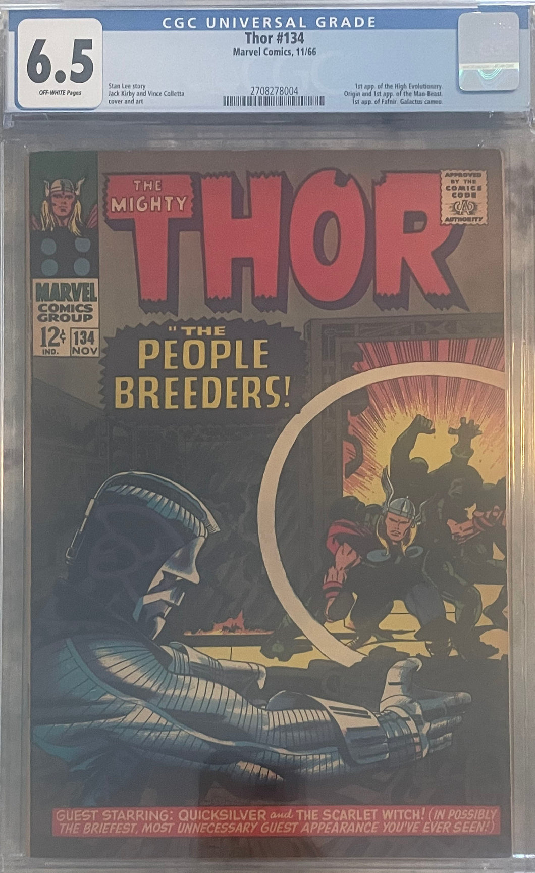 Thor #134 6.5 CGC