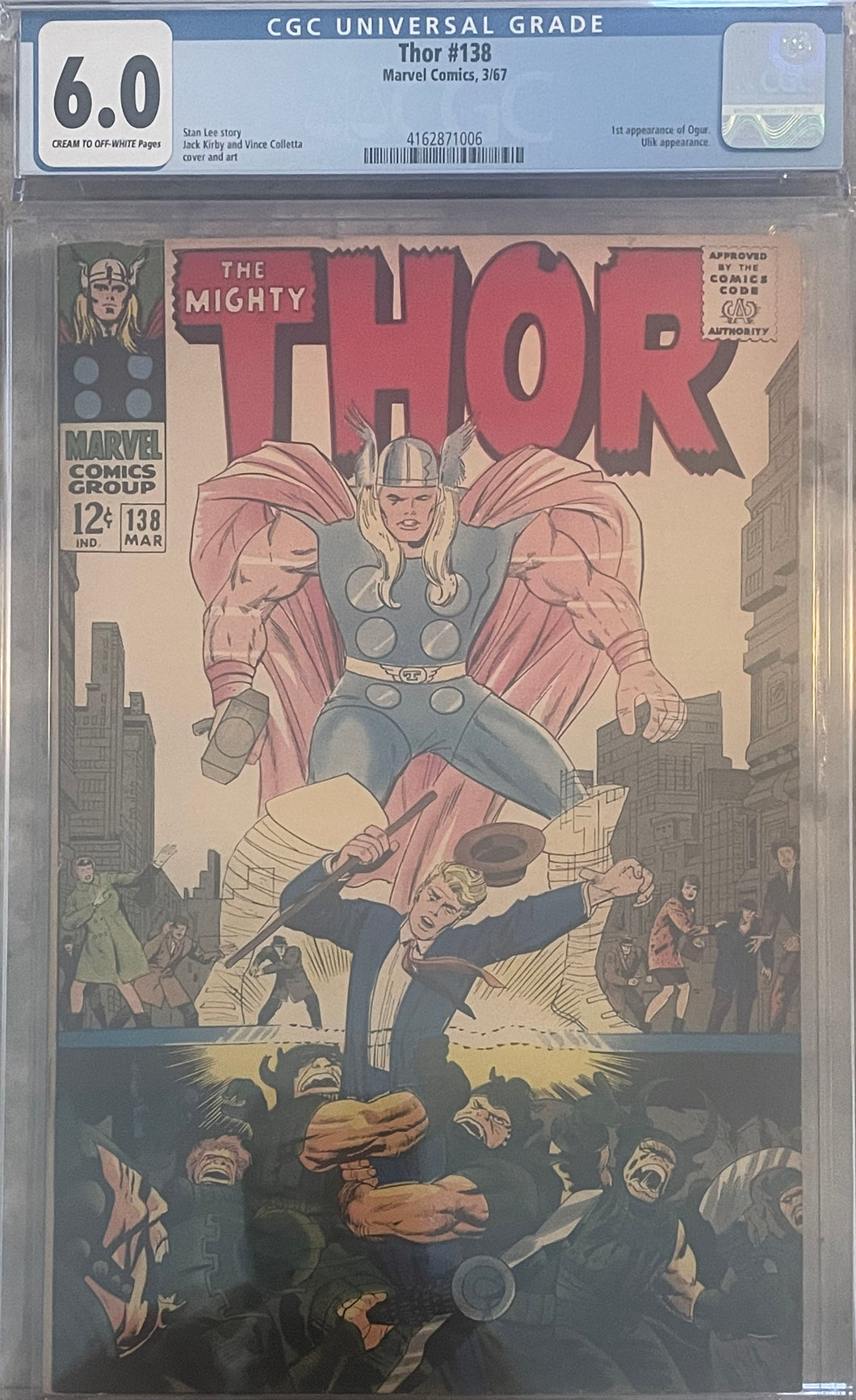 Thor #138 6.0 CGC