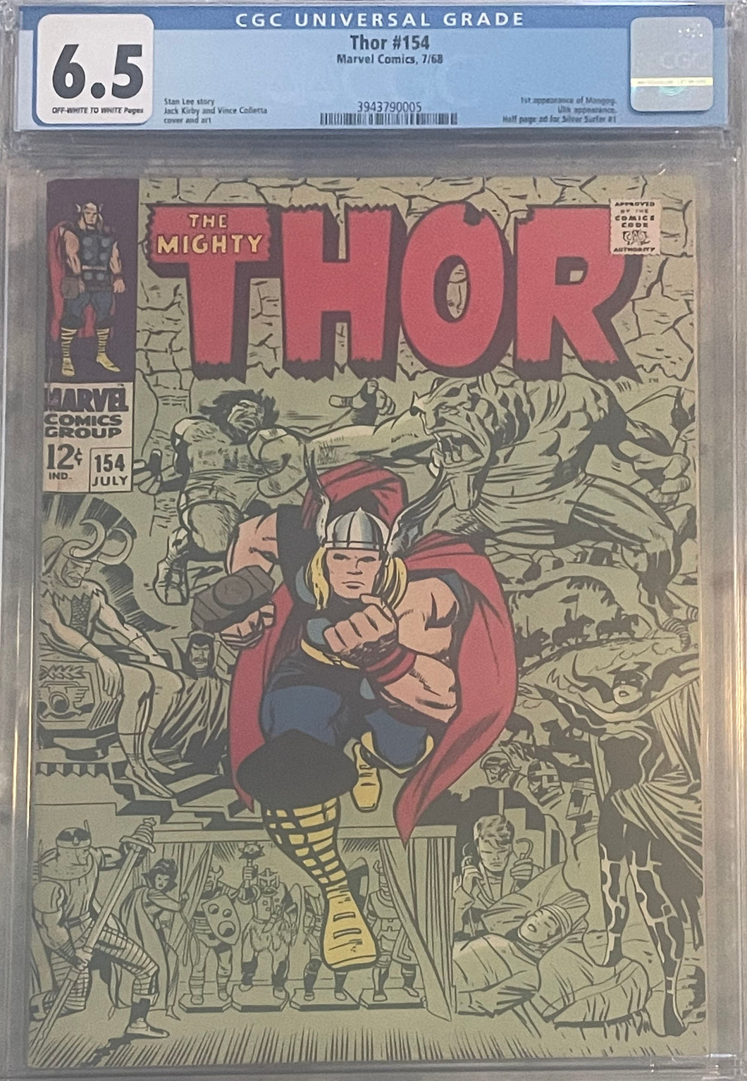 Thor #154 6.5 CGC