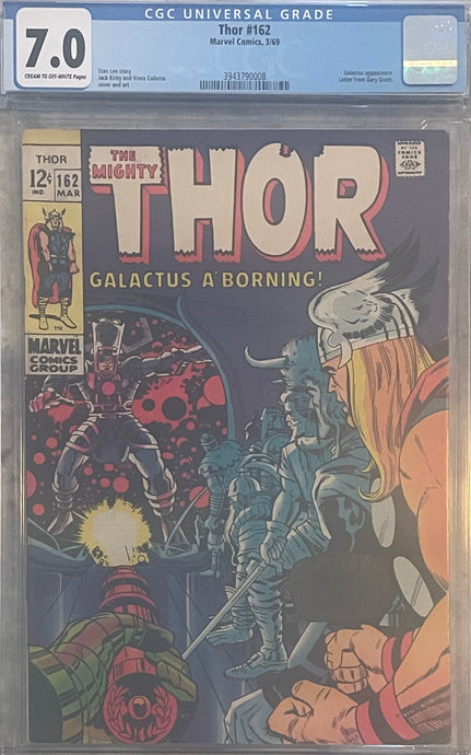 Thor #162 7.0 CGC