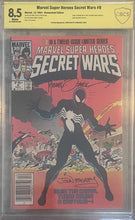Load image into Gallery viewer, Marvel Super Heroes Secret Wars #8 8.5 CBCS (Signed)