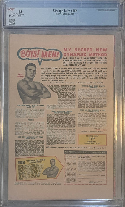 Strange Tales #142 4.5 CGC