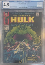 Load image into Gallery viewer, Tales To Astonish #101 4.5 CGC