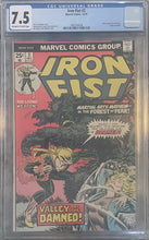Load image into Gallery viewer, Iron Fist #2 7.5 CGC