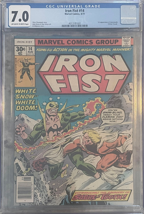 Iron Fist #14 7.0 CGC