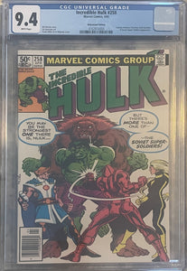 Incredible Hulk #258 9.4 CGC