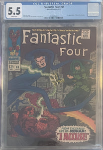Fantastic Four #65 5.5 CGC