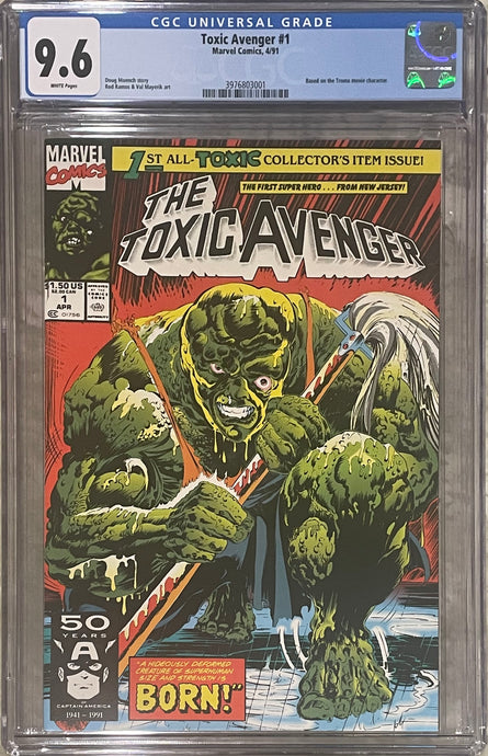 Toxic Avenger #1 CGC 9.6