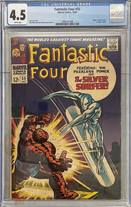 Fantastic Four #55 CGC 4.5