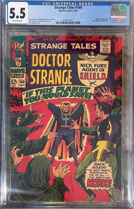 Strange Tales #160 CGC 5.5